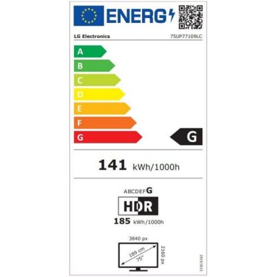 "Smart-TV LG 75UP77109LC LED Ultra HD 4K 75"""