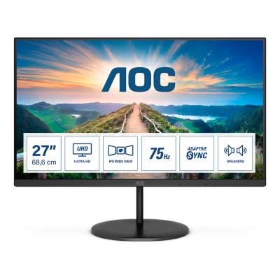 "Monitor AOC U27V4EA 27"" 4K Ultra HD LED"