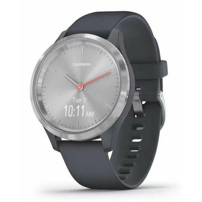 Smartklocka GARMIN vívomove 3S Silvrig Blå