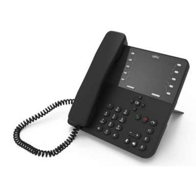 Markkabeltelefon Adoc H3 Svart