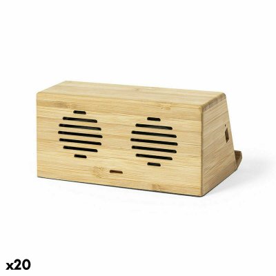 Bluetooth Högtalare 141144 10 W (20 antal) (Färg: Brun)