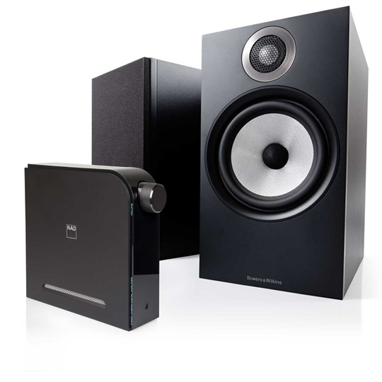 NAD D3020 v2 + B&W 606 Musikanläggning med Bluetooth