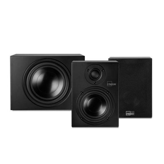 Lyngdorf MH-3 + BW-3 - 2.1 system Stereoanläggning
