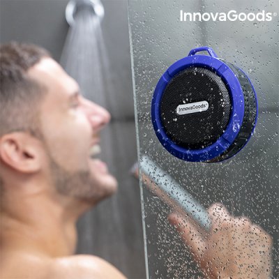 Vattentät bärbar trådlös högtalare DropSound InnovaGoods