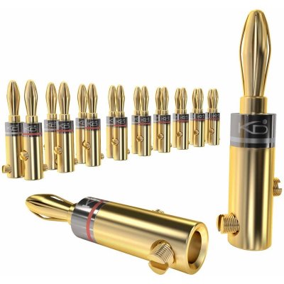 Koppling KabelDirekt Bananenstecker Högtalare (Renoverade A)