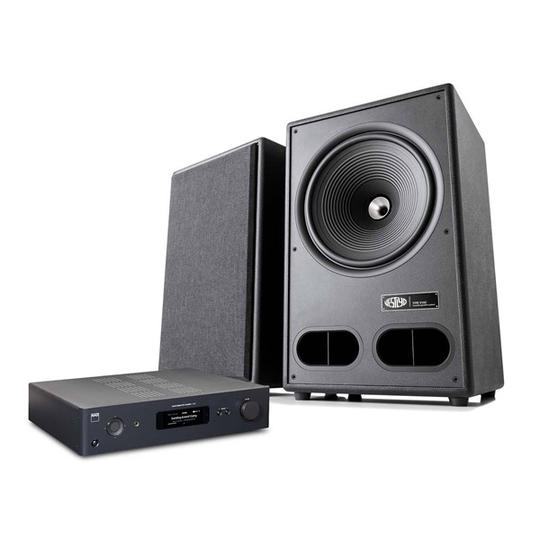 NAD C 389 + Vestlyd V15C Stereoanläggning