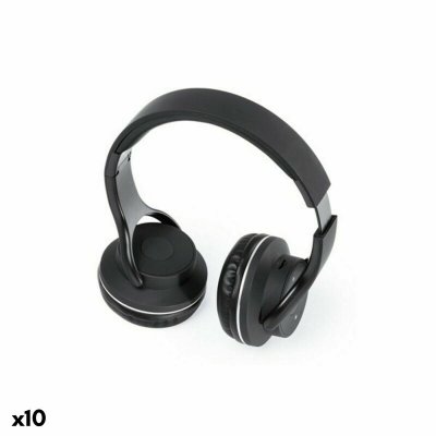 Hopfällbara diademhörlurar med Bluetooth Xtra Battery 146131 (10 antal) (Färg: Svart)