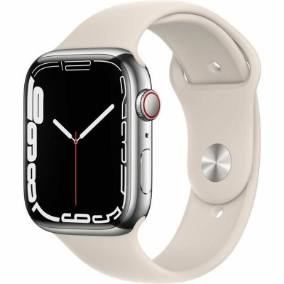 Smartklocka Apple Watch Series 7 Silvrig