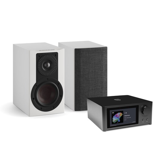 NAD C700 + DALI OPTICON 1 MK2 Stereoanläggning