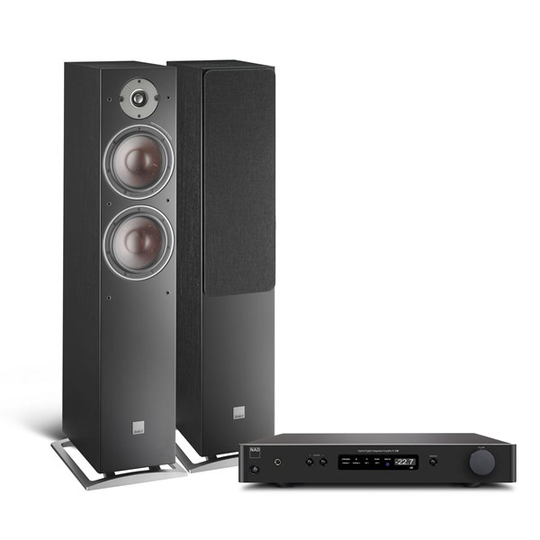 NAD C338 + DALI Oberon 7 Stereoanläggning