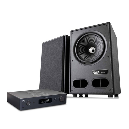 NAD C 389 + Vestlyd V12C Stereoanläggning
