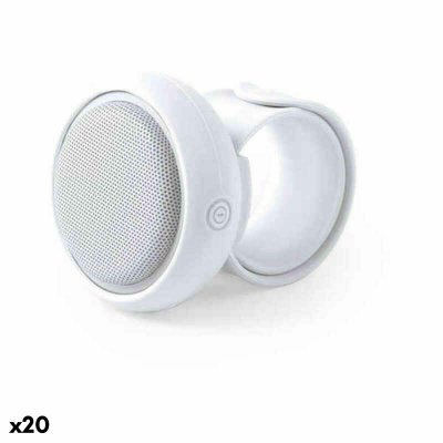 Bärbar Bluetooth Högtalare 146587 (20 antal) (Färg: Vit)