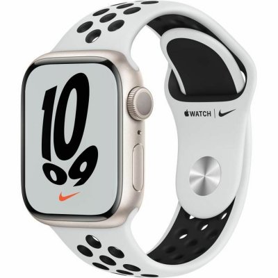 Smartklocka Apple Watch Nike Series 7 Vit 32 MB