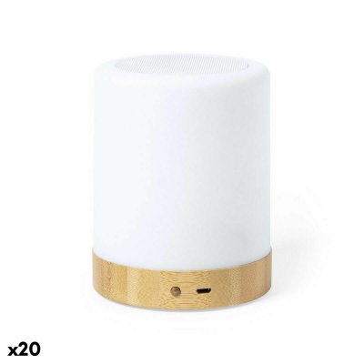 Bärbar Bluetooth Högtalare 141146 (20 antal) (Färg: Vit)