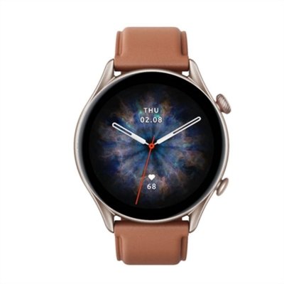 "Smartklocka Amazfit GTR3 PRO Brun 5 atm 1,45"" AMOLED"
