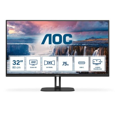 "Monitor AOC Q32V5CE/BK 32"" 2560 x 1440 Quad HD"