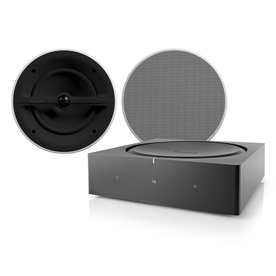 Sonos AMP + CCM362 + Phantom Backbox Uni 25L Installation system