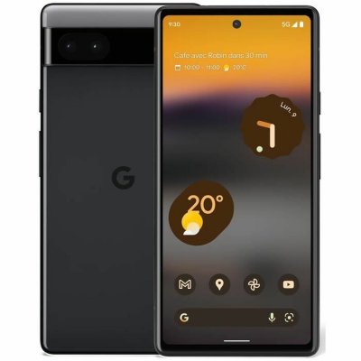 "Smartphone Google Pixel 6A Google Tensor Svart 128 GB 6,1"" 6 GB RAM"