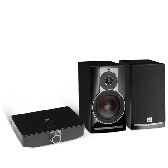 DALI Rubicon 2 C + Sound Hub Aktivt högtalarsystem