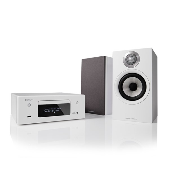 Denon CEOL N10 + Bowers & Wilkins 607 S2 Stereoanläggning
