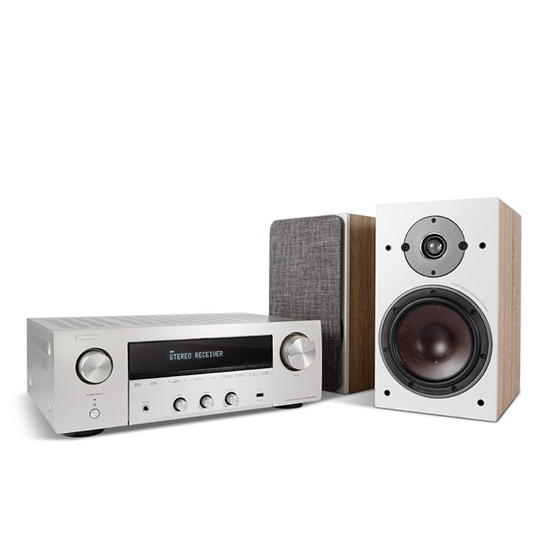 Denon DRA-800H + DALI OBERON 3 Stereoanläggning