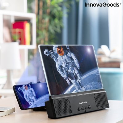 Skärmförstorare med högtalare för mobiltelefoner Mobimax InnovaGoods