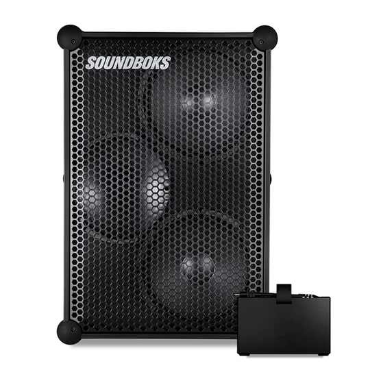 SOUNDBOKS (Gen. 3) + BATTERYBOKS Trådlös högtalare med batteri