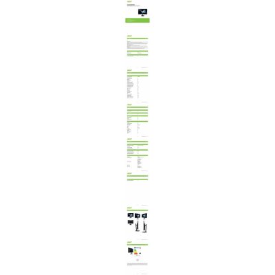 "Monitor Acer CB242YBMIPRX 24"" FHD LED IPS"