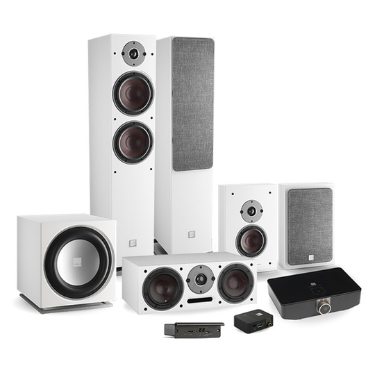 DALI OBERON 7 C + SOUND HUB - 5.1 Trådlös surround