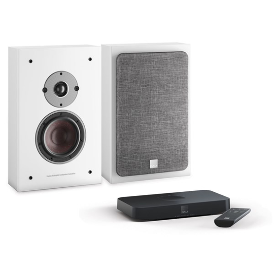 DALI OBERON ON-WALL C + SOUND HUB COMPACT Aktivt högtalarsystem