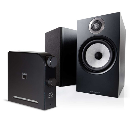 NAD D3045 + B&W 606 Förstärkare med Bluetooth