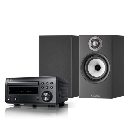 Denon M41 DAB + Bowers & Wilkins 607 S2 Stereoanläggning