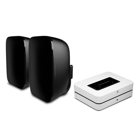 Bluesound POWERNODE (N330) + B&W AM1 Digital förstärkare med streaming