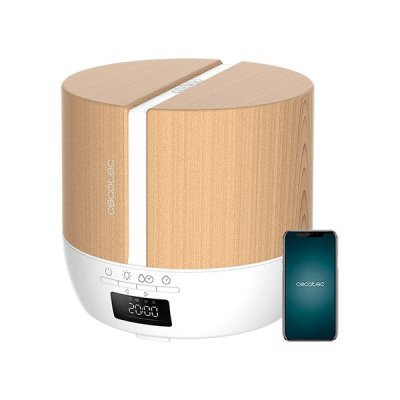 Luftfuktare PureAroma 550 Connected White Woody Cecotec (500 ml)