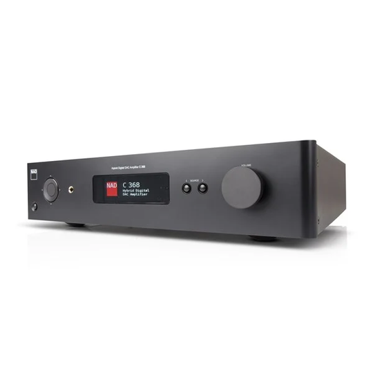 NAD C368 Förstärkare med Bluetooth