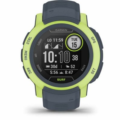 "Aktivitetsarmband GARMIN Instinct 2 Surf Edition Lime 0,9"""