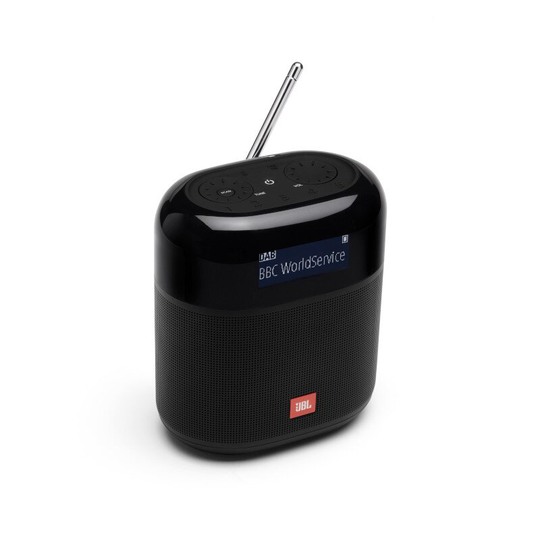 JBL Tuner XL Bärbar DAB/FM Radio med bluetooth - Svart