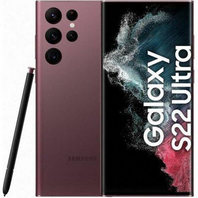 "Smartphone Samsung GALAXY S22 Ultra Exynos 2200 Röd 8 GB RAM 256 GB 6,8"""