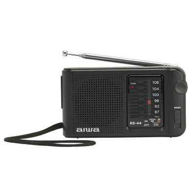 Transistorradio Aiwa RS44 Svart AM/FM