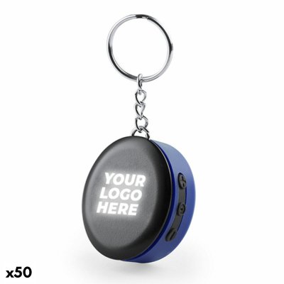 Nyckelring med Bluetooth-högtalare 146176 (50 antal) (Färg: Röd)