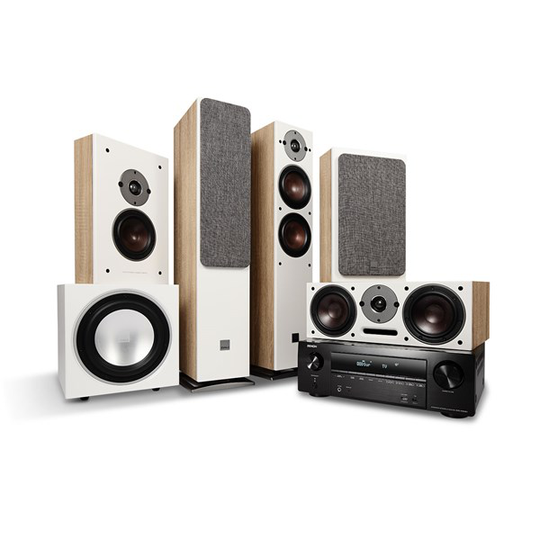 DALI OBERON 5 + OBERON ONWALL + OBERON VOKAL + SUB E-9 F + Denon AVR-X2800H - 5.1 Hemmabiosystem