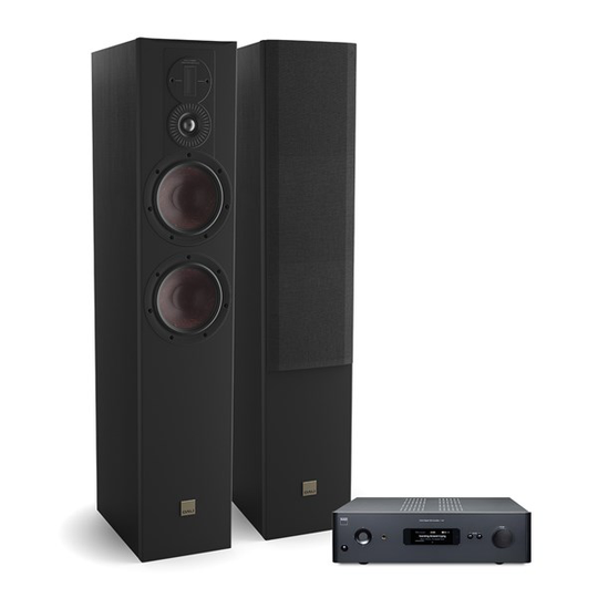 NAD C399 + DALI Opticon 6 mk2 Stereoanläggning