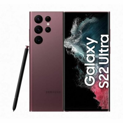 "Smartphone Samsung GALAXY S22 Ultra Exynos 2200 Röd 128 GB 8 GB RAM 6,8"""