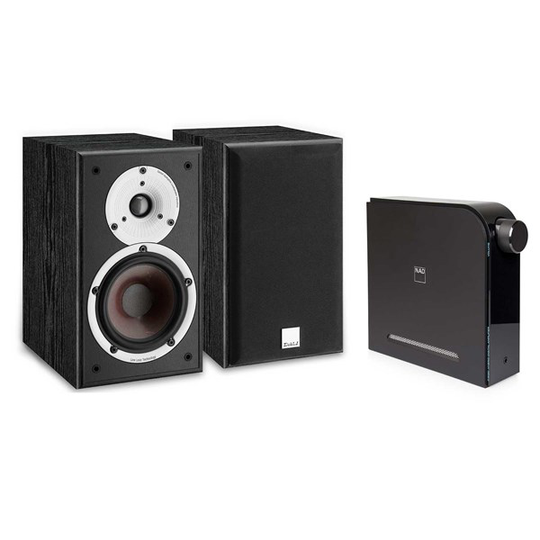 NAD D3020 v2 + DALI SPEKTOR 2 Musikanläggning med Bluetooth